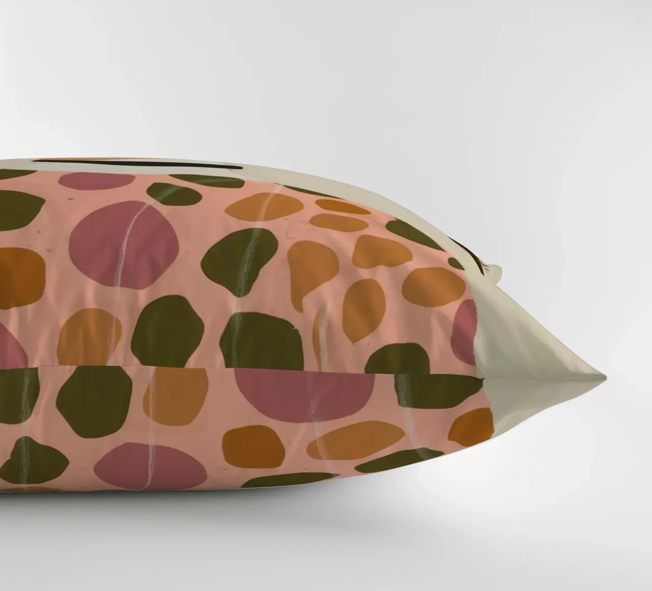 Retro Pattern Elegance cuscino da Twilight Muse