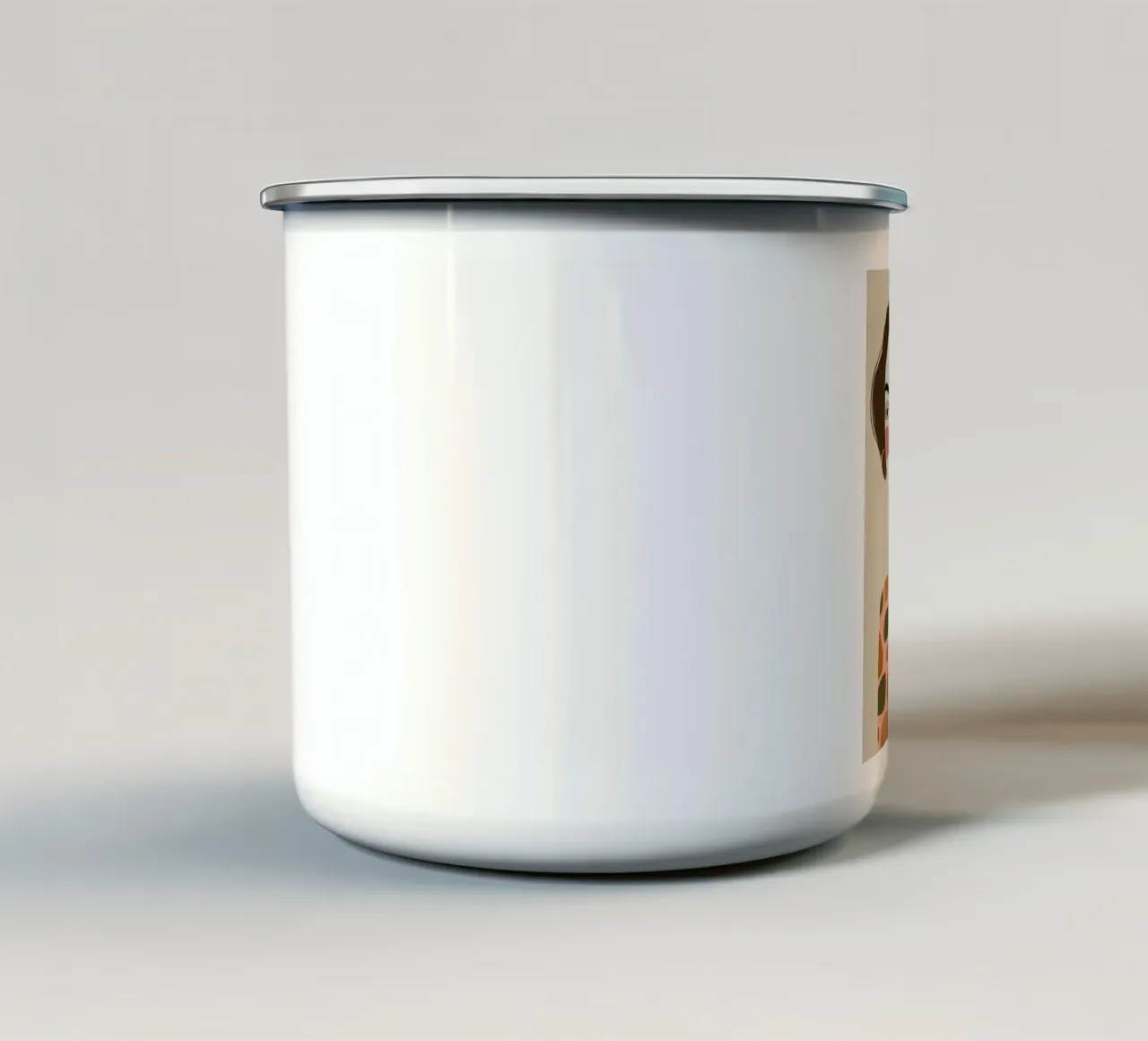 Retro Pattern Elegance tazza in smalto da Twilight Muse