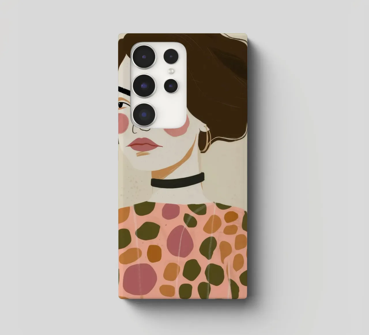 Retro Pattern Elegance cover samsung da Twilight Muse