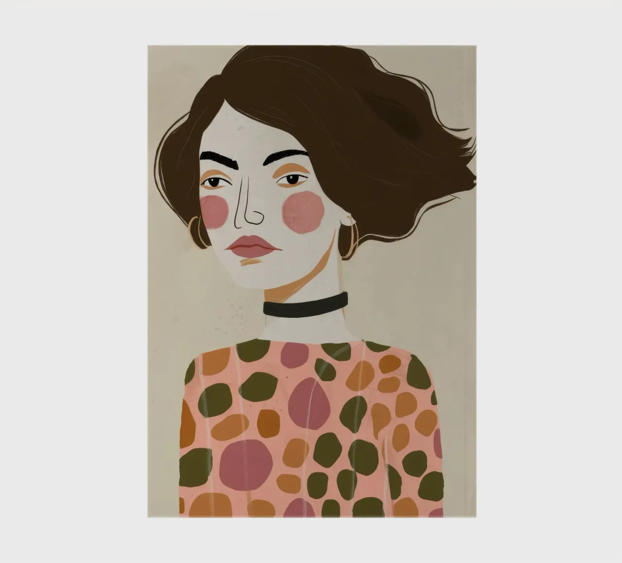 Retro Pattern Elegance notebook by Twilight Muse