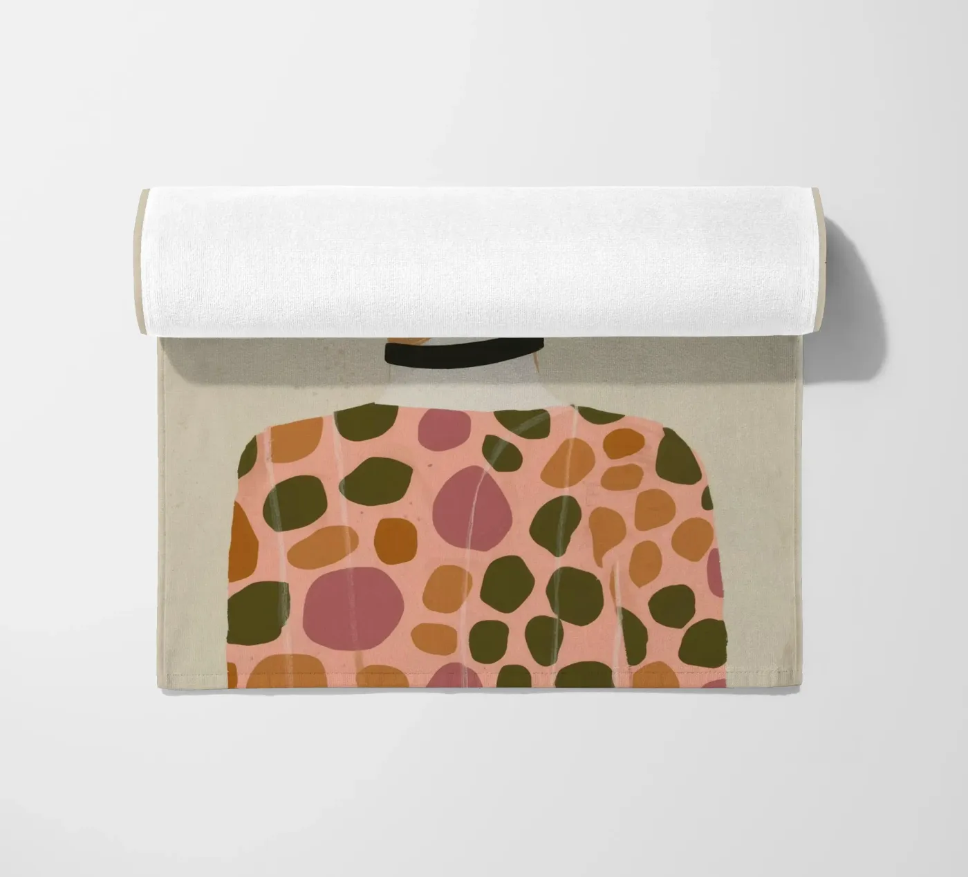 Retro Pattern Elegance telo mare da Twilight Muse