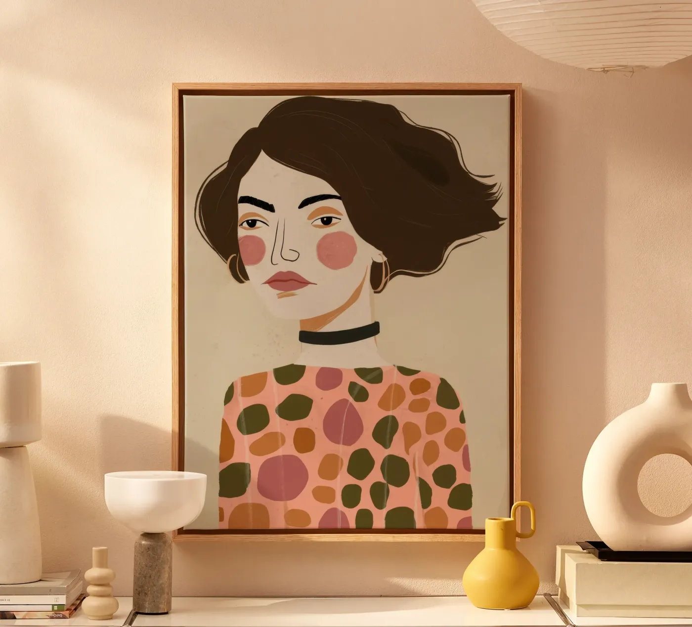 Retro Pattern Elegance tela da Twilight Muse