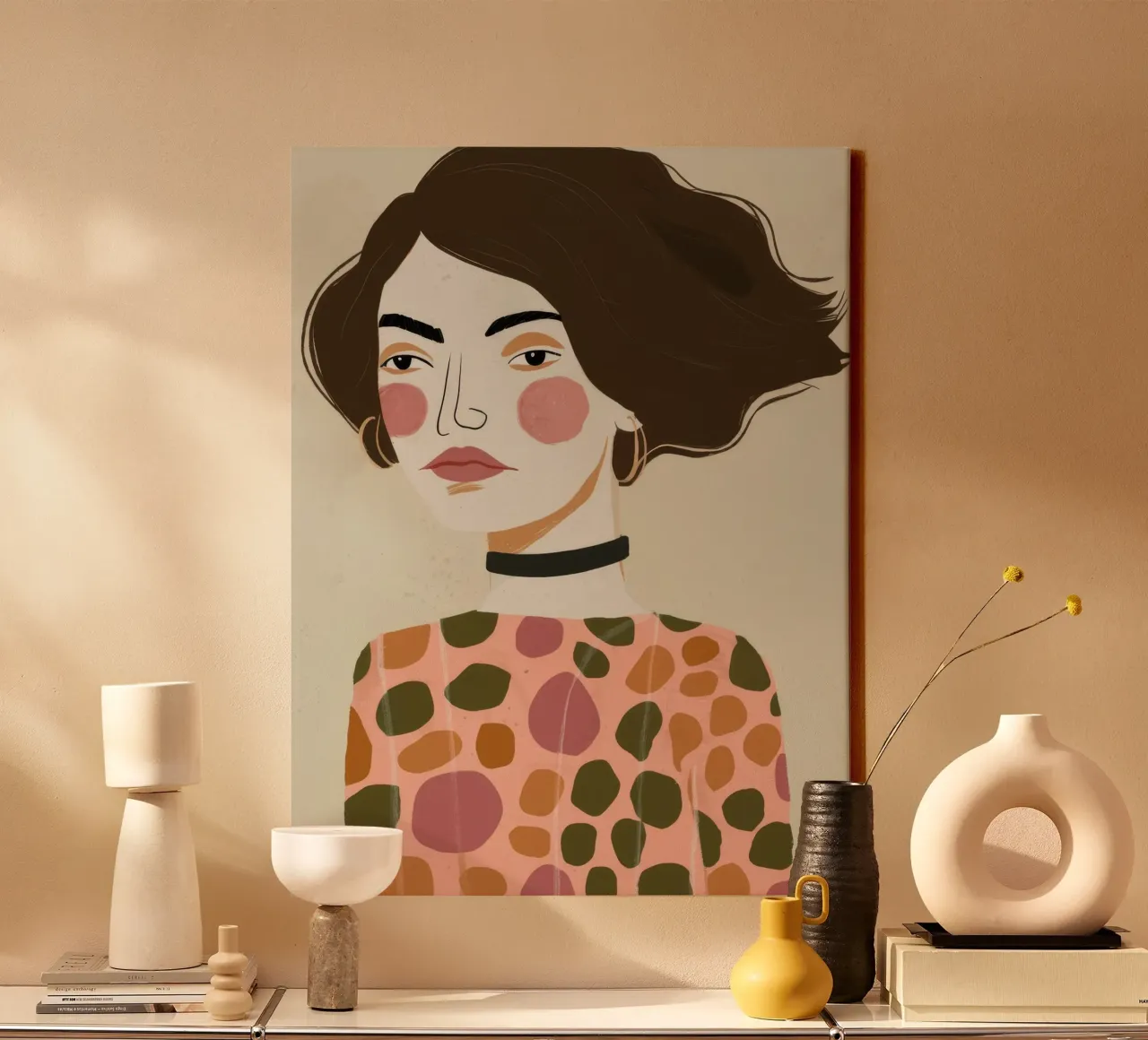 Retro Pattern Elegance tela da Twilight Muse