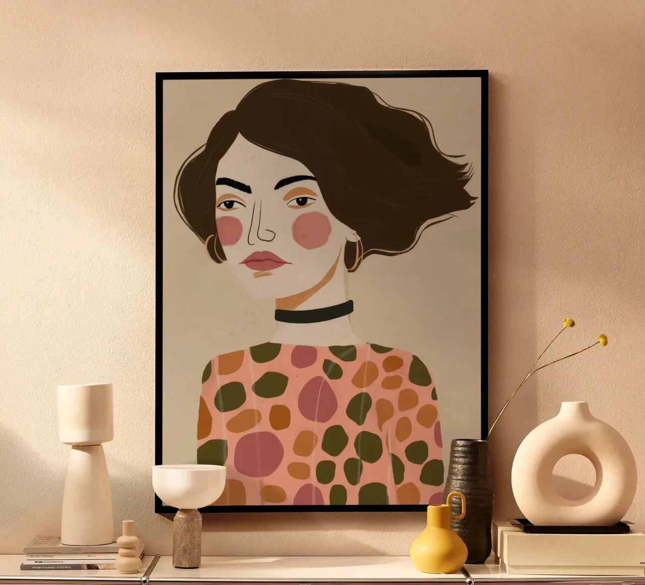 Retro Pattern Elegance carta hahnemühle da Twilight Muse