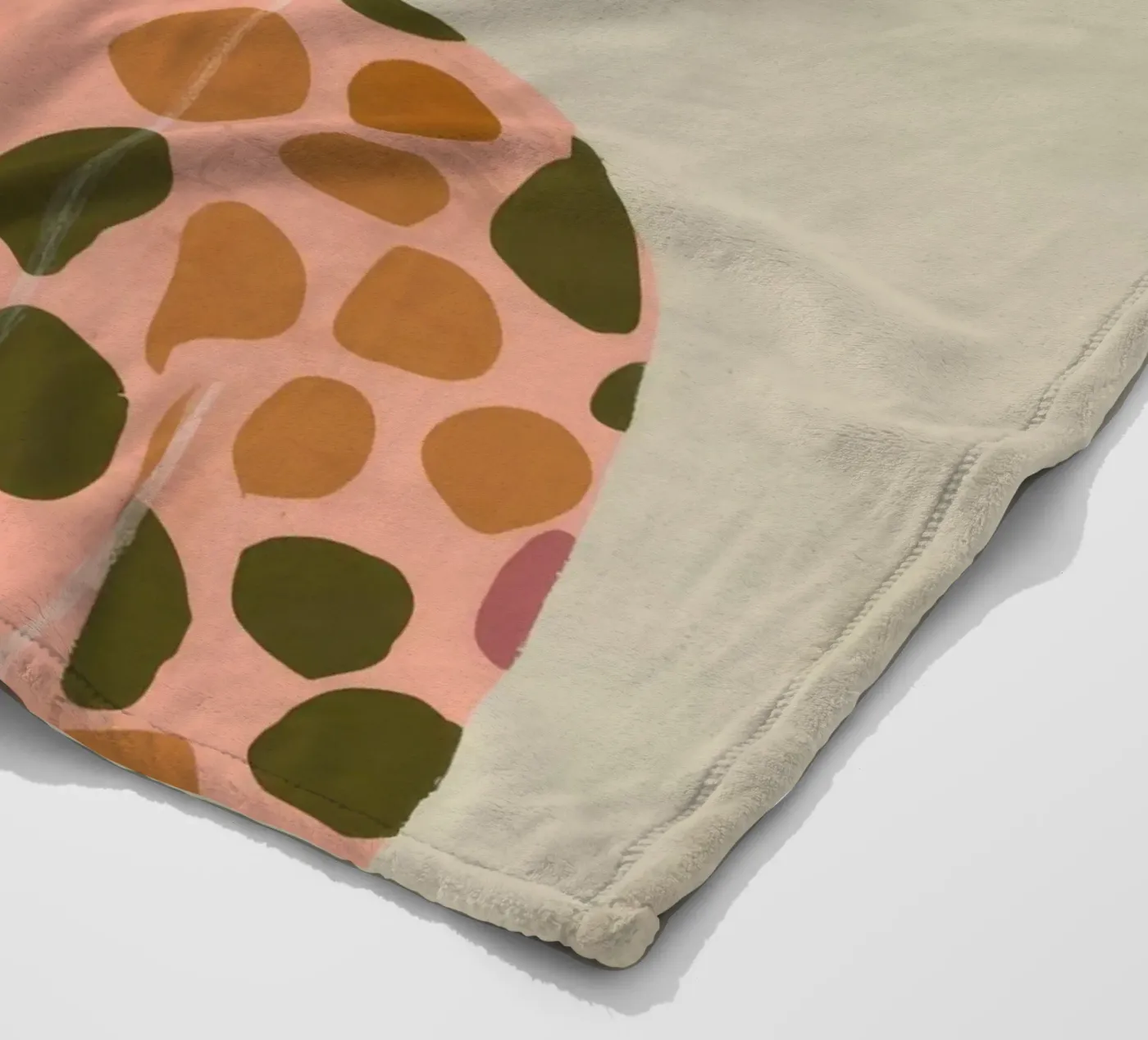 Retro Pattern Elegance fleecedeken van Twilight Muse