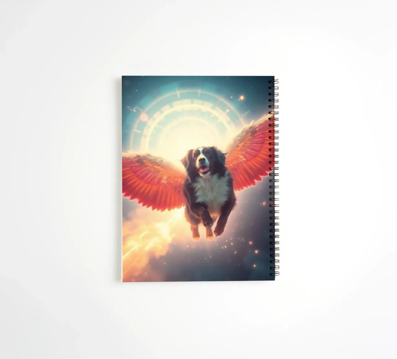 An Angel of Heaven #74 spiral notebook by Yumis.Beargang.and.Me