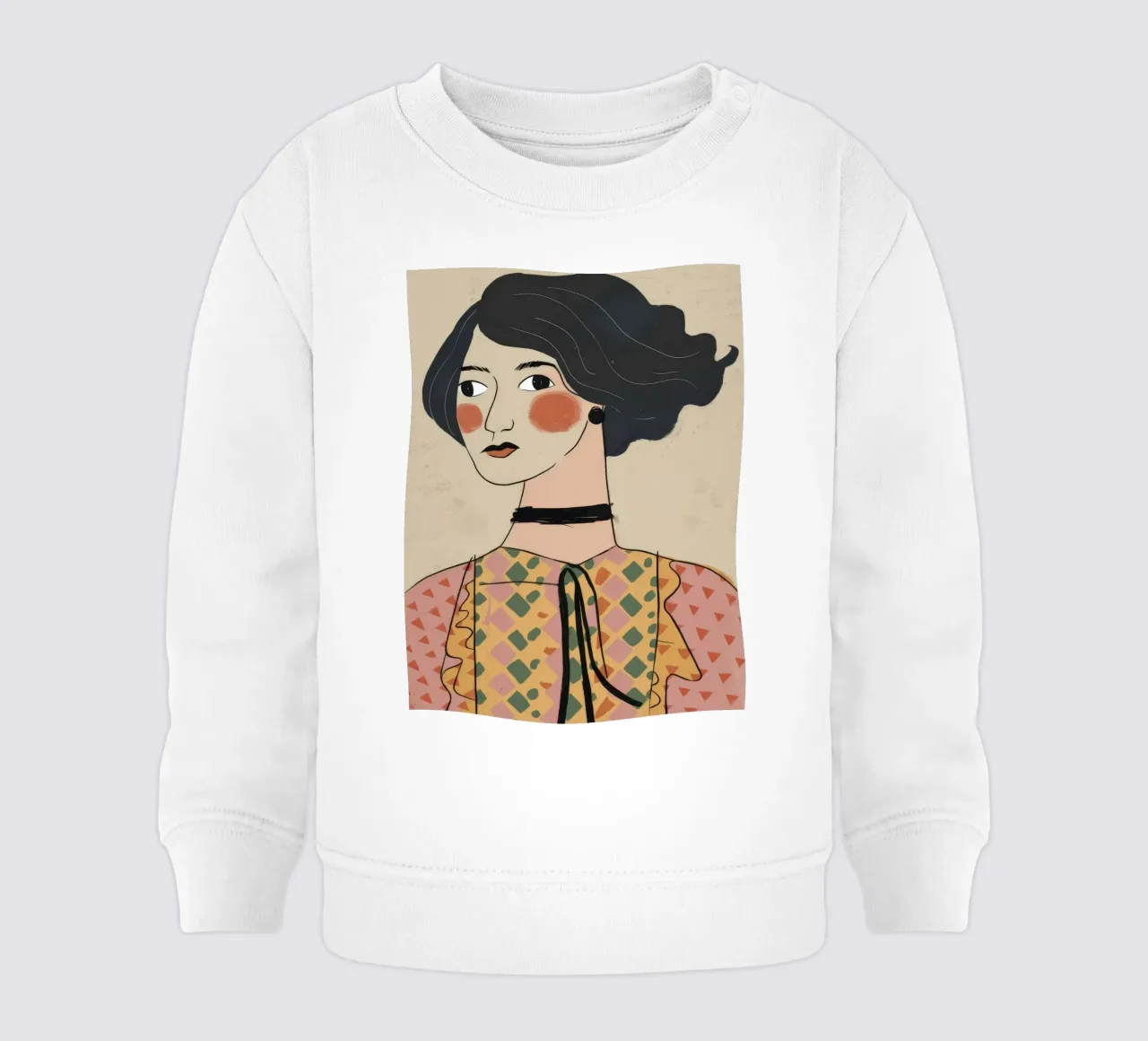 Vintage Chic baby sweatshirt by Twilight Muse