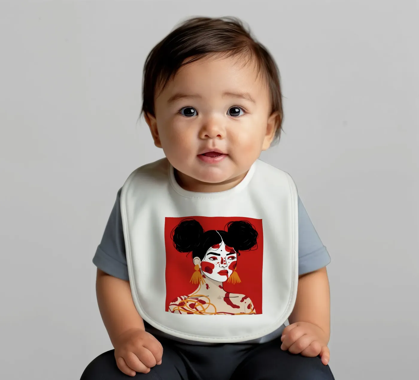 Kühnheit des Ausdrucks Babylätzchen von Twilight Muse