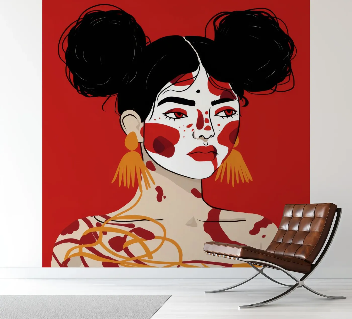 Expression audacieuse papier peint photo de Twilight Muse