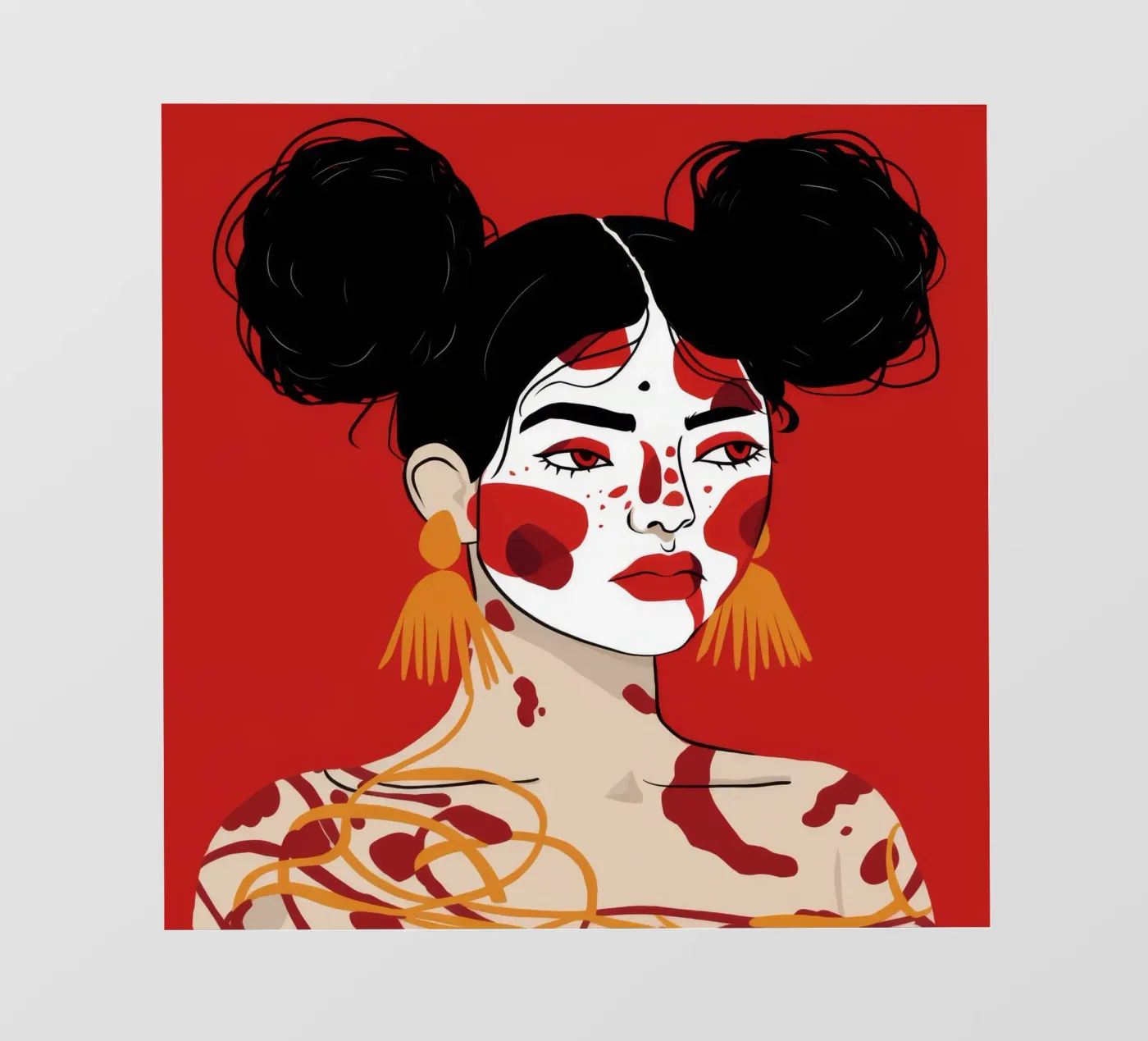 Expression audacieuse papier peint photo de Twilight Muse