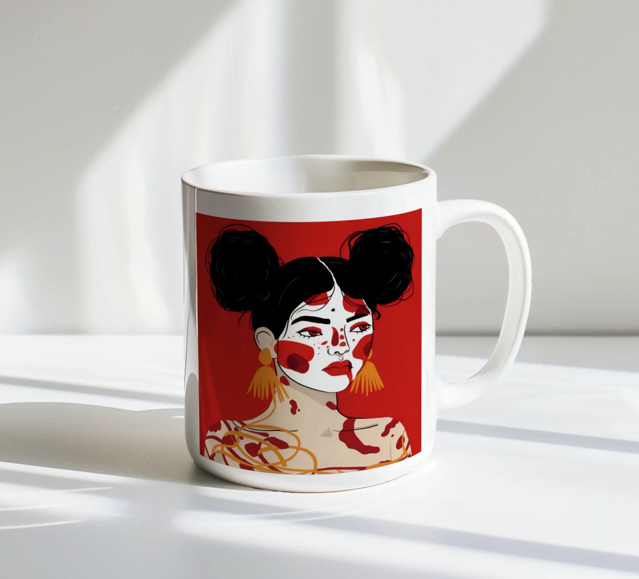 Espressione in grassetto tazza in ceramica da Twilight Muse
