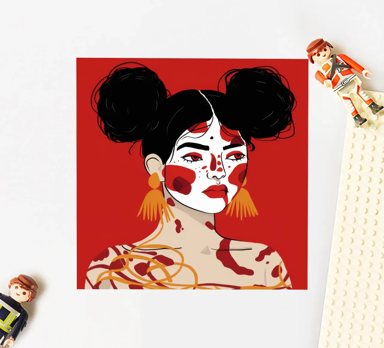 Bold Expression sticker by Twilight Muse