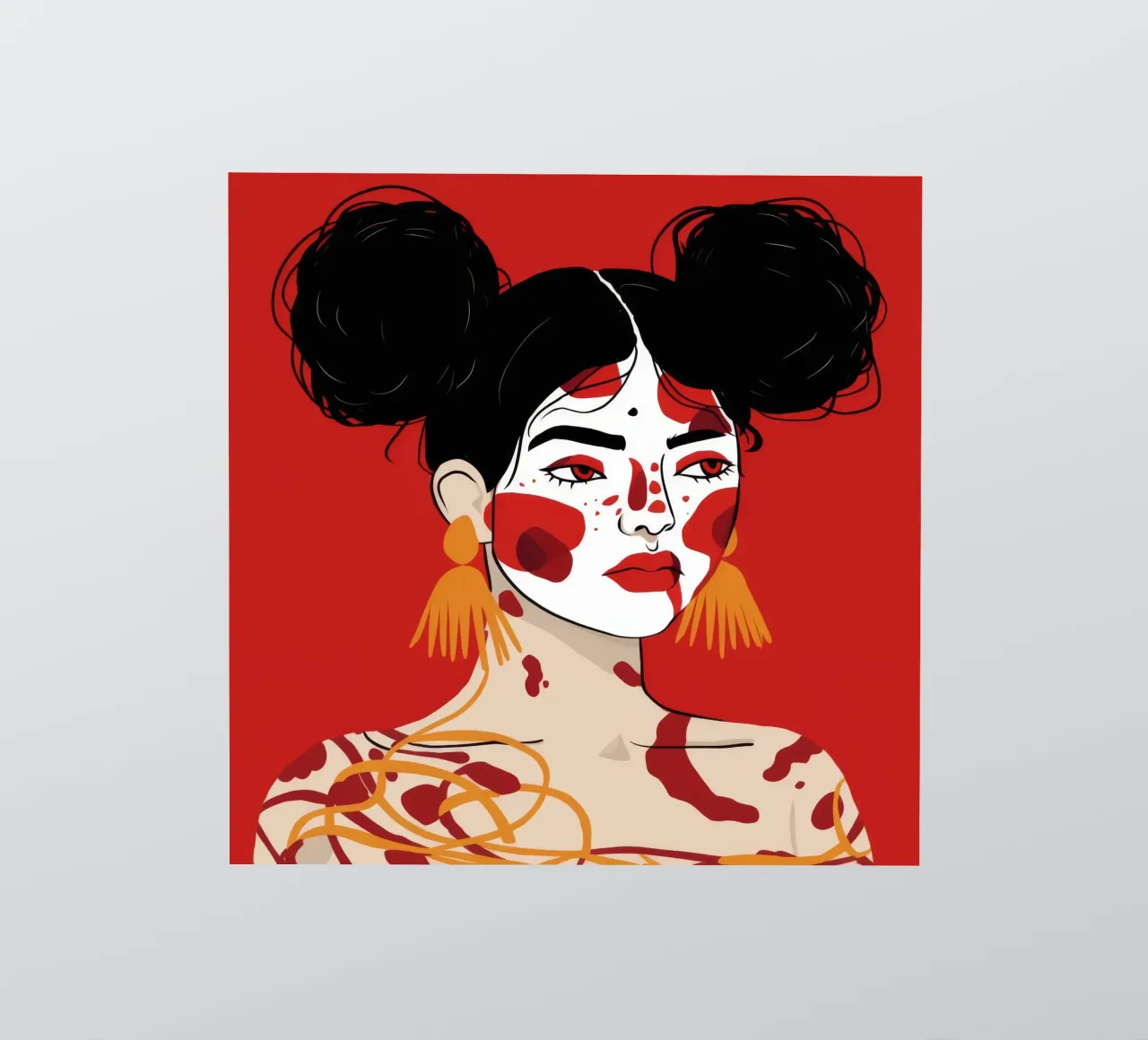 Bold Expression sticker by Twilight Muse