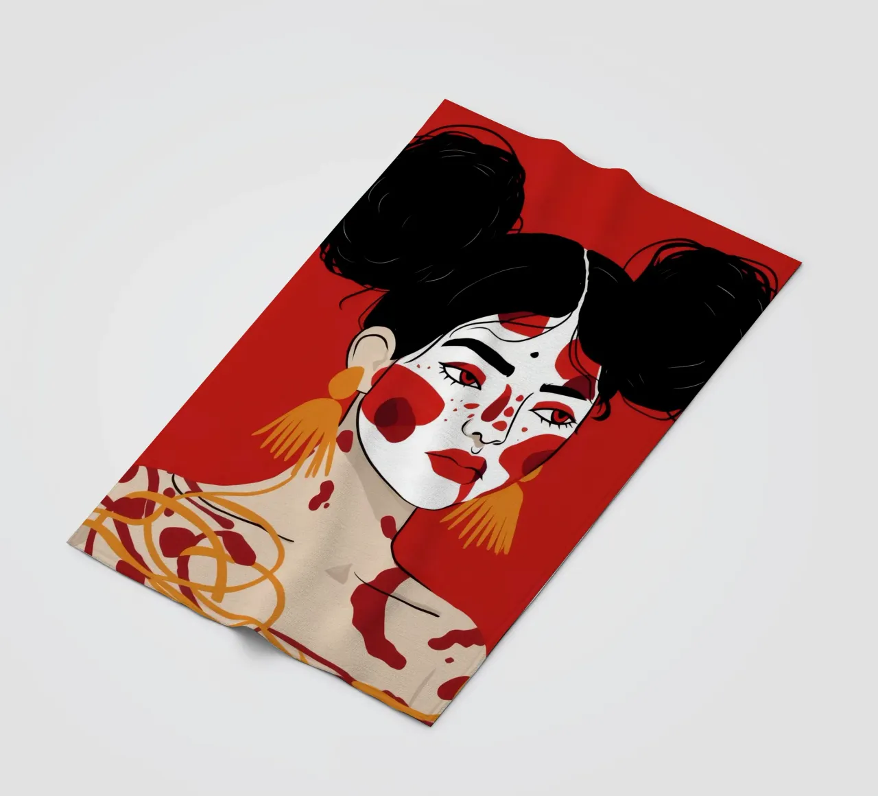 Bold Expression Fleecedecke von Twilight Muse