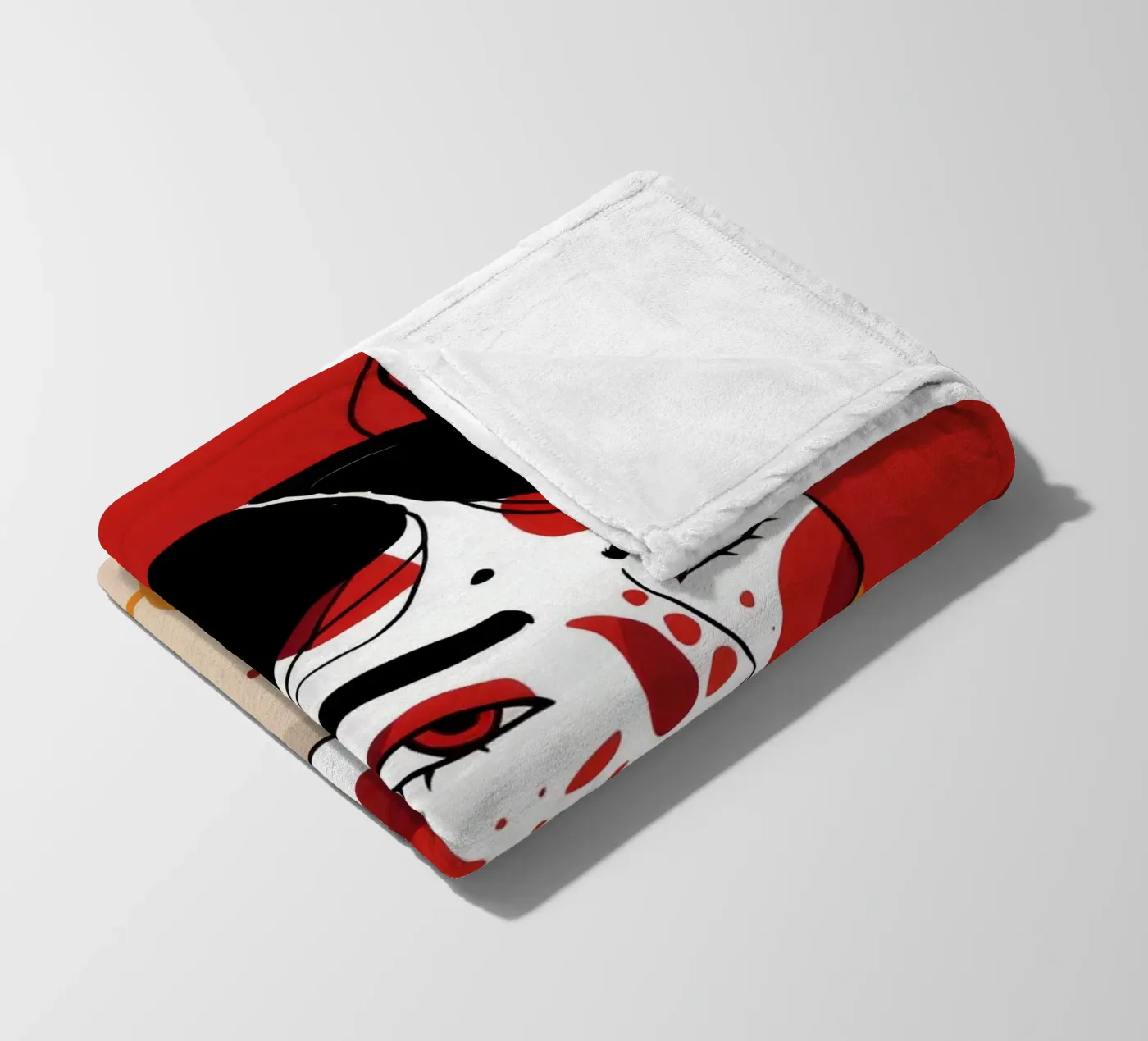 Kühnheit des Ausdrucks Fleecedecke von Twilight Muse