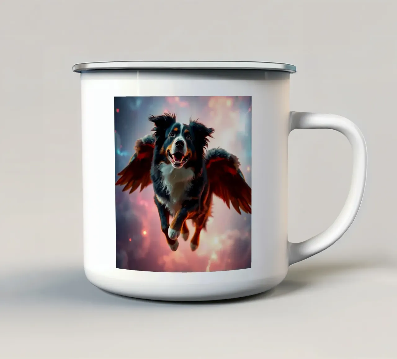Un angelo del cielo #76 tazza in smalto da Yumis.Beargang.and.Me