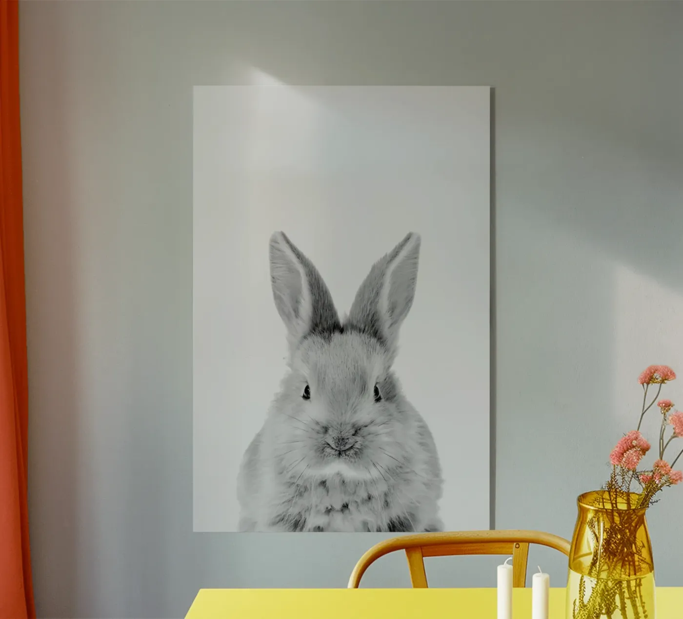 Bunny Classic acrylic glass by Paws & Claws