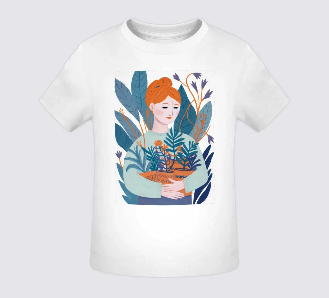 Botanical Harmony baby t-shirt by Twilight Muse