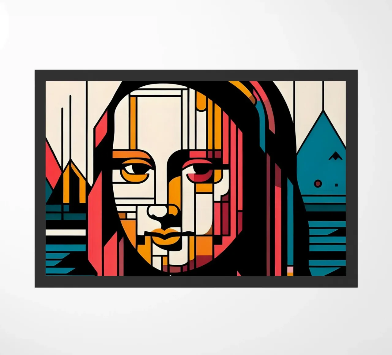 MONA LISA STILE BAUHAUS zerbino da ARTOMATIC