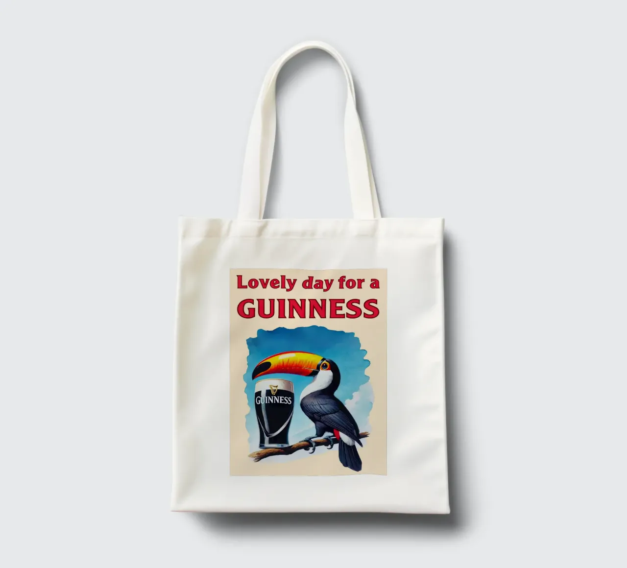 Brid Bella giornata per una Guinness borsa in juta da Danielshop