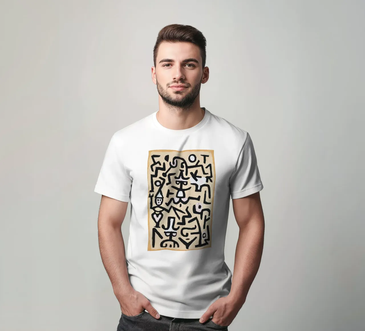 Paul Klee - Comedians Handbill t-shirt da apoloprints