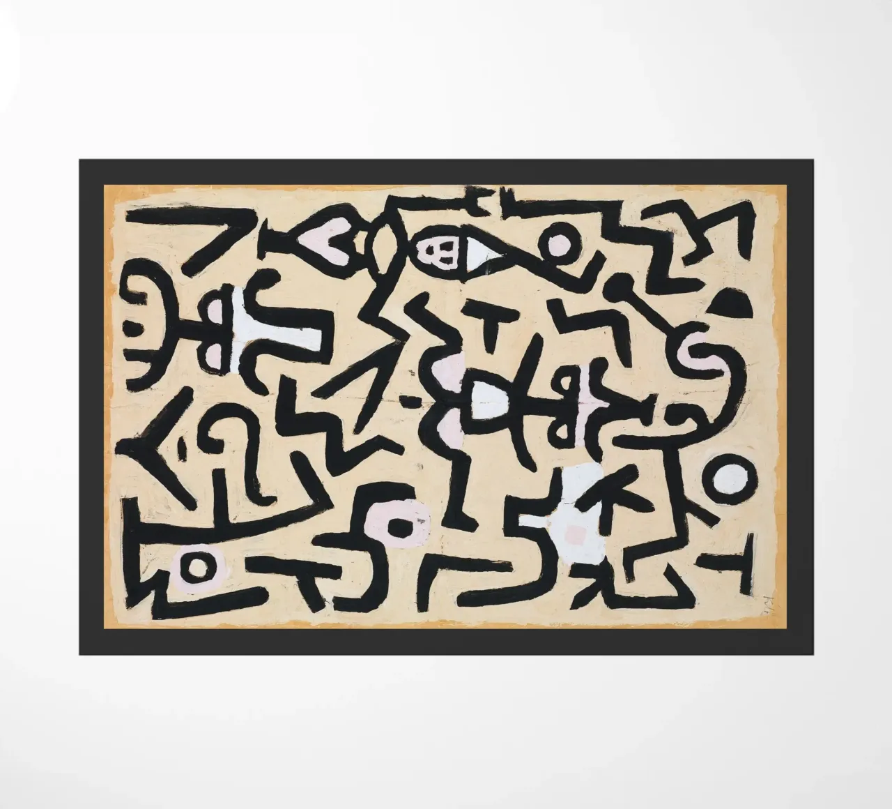 Paul Klee - Comedians Handbill zerbino da apoloprints