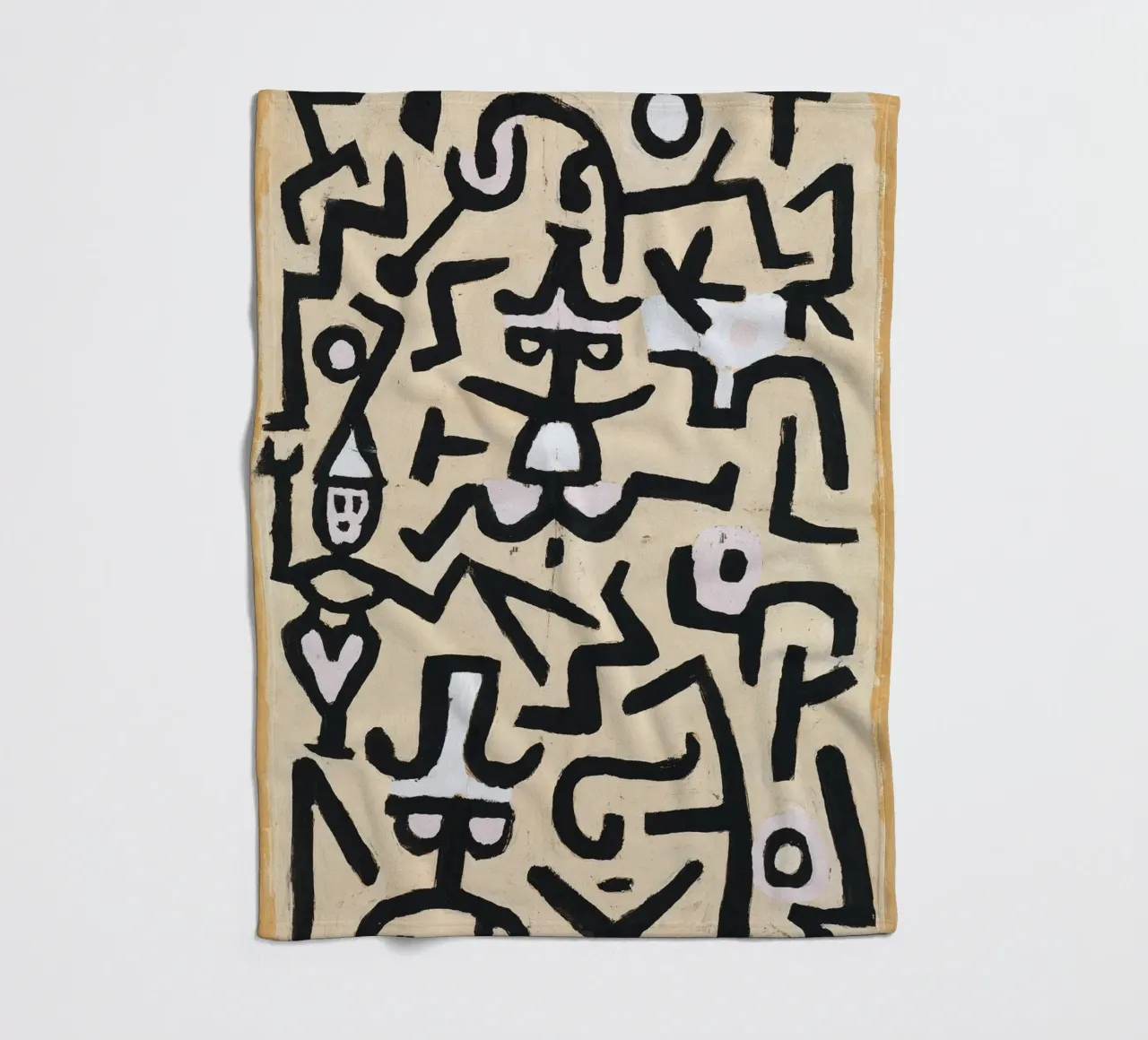 Paul Klee - Comedians Handbill coperta in pile da apoloprints