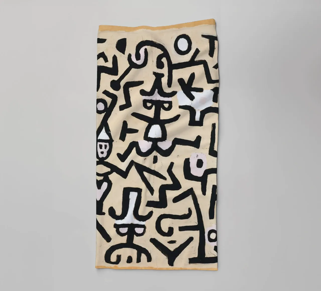 Paul Klee - Comedians Handbill asciugamano da bagno da apoloprints