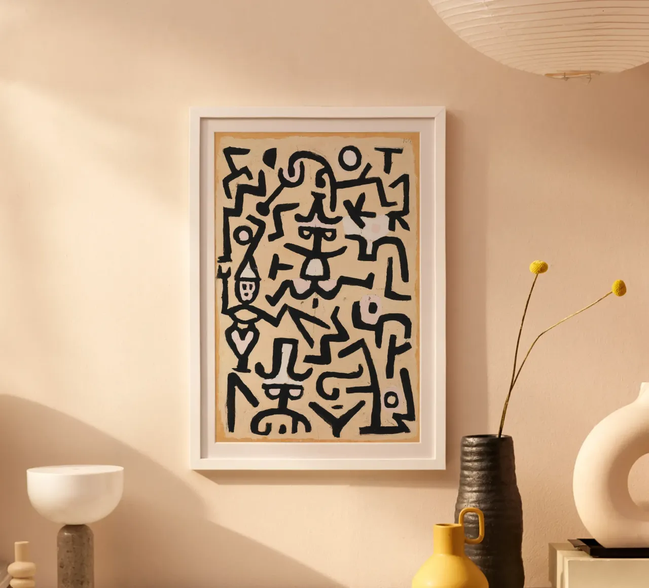 Paul Klee - Comedians Handbill poster da apoloprints