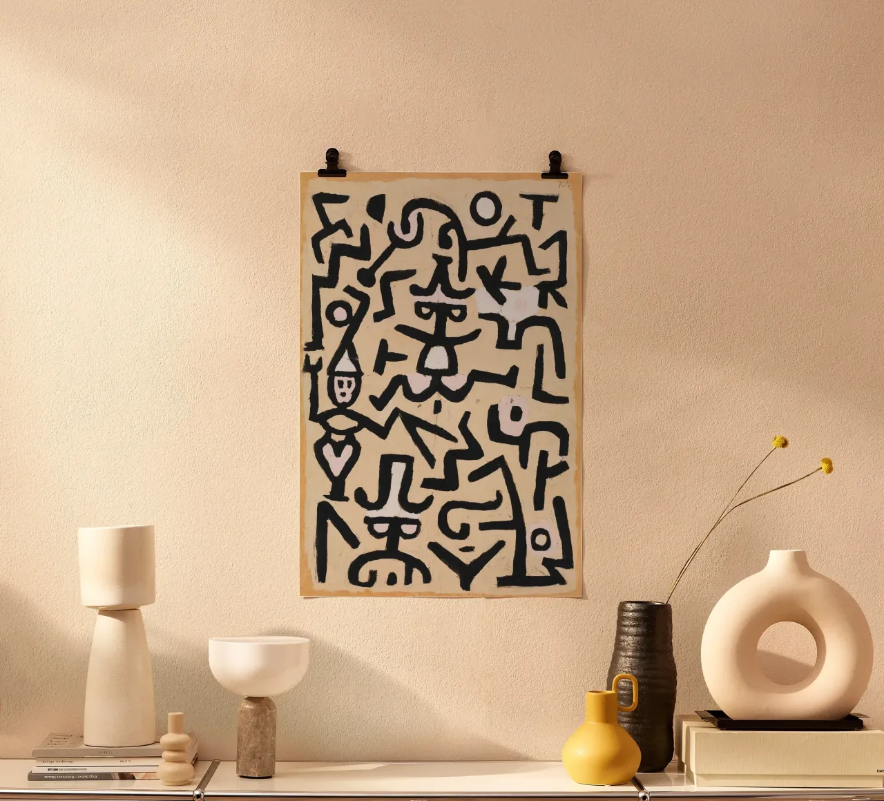 Paul Klee - Comedians Handbill poster da apoloprints