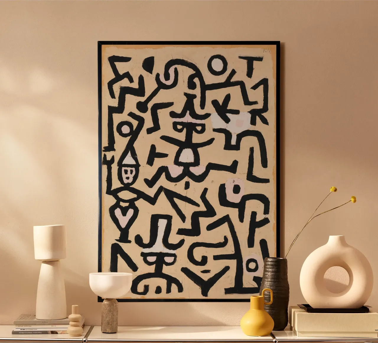 Paul Klee - Comedians Handbill poster da apoloprints