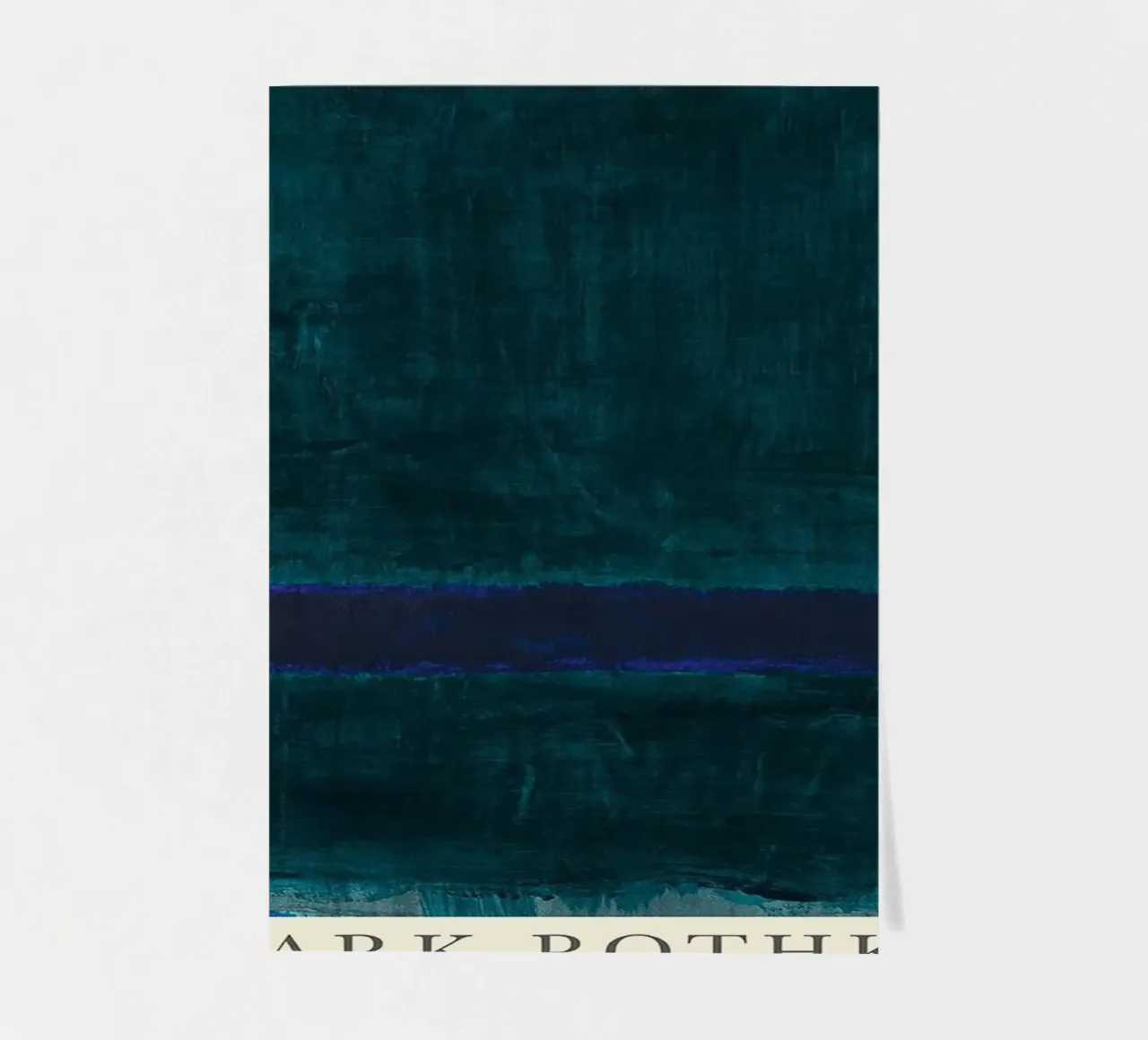 Mark Rothko Vert Bleu Vert planche autocollant de Spencershop