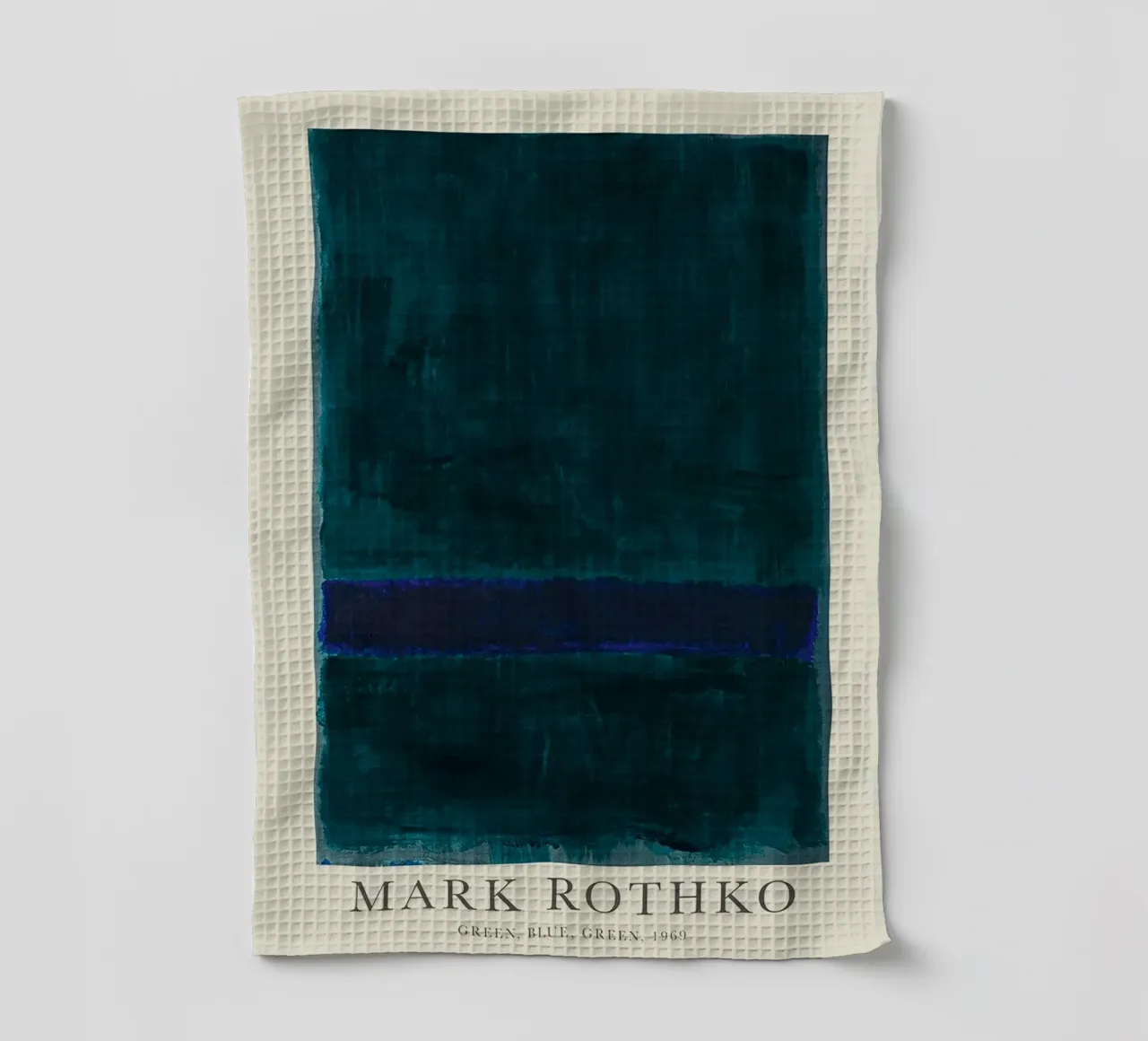 Mark Rothko Vert Bleu Vert torchon de Spencershop