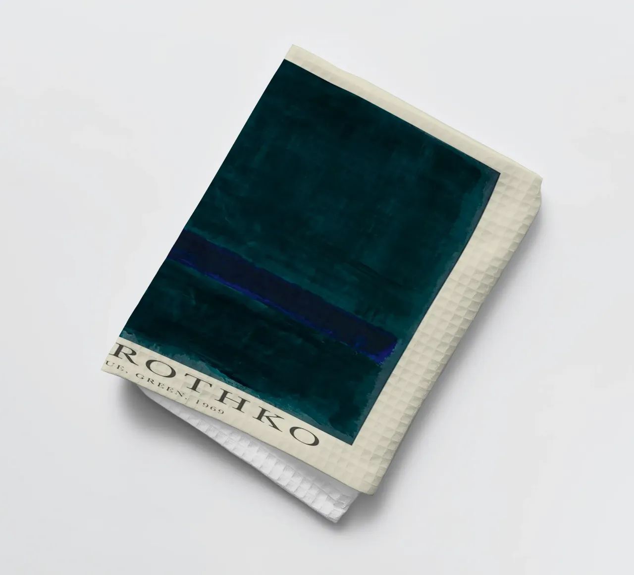 Mark Rothko Vert Bleu Vert torchon de Spencershop