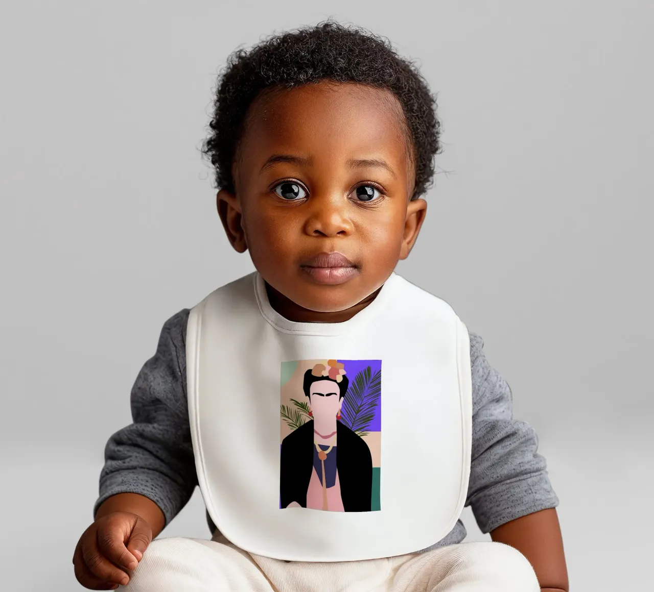 Frida 2 bavaglino da Helena Ravenne