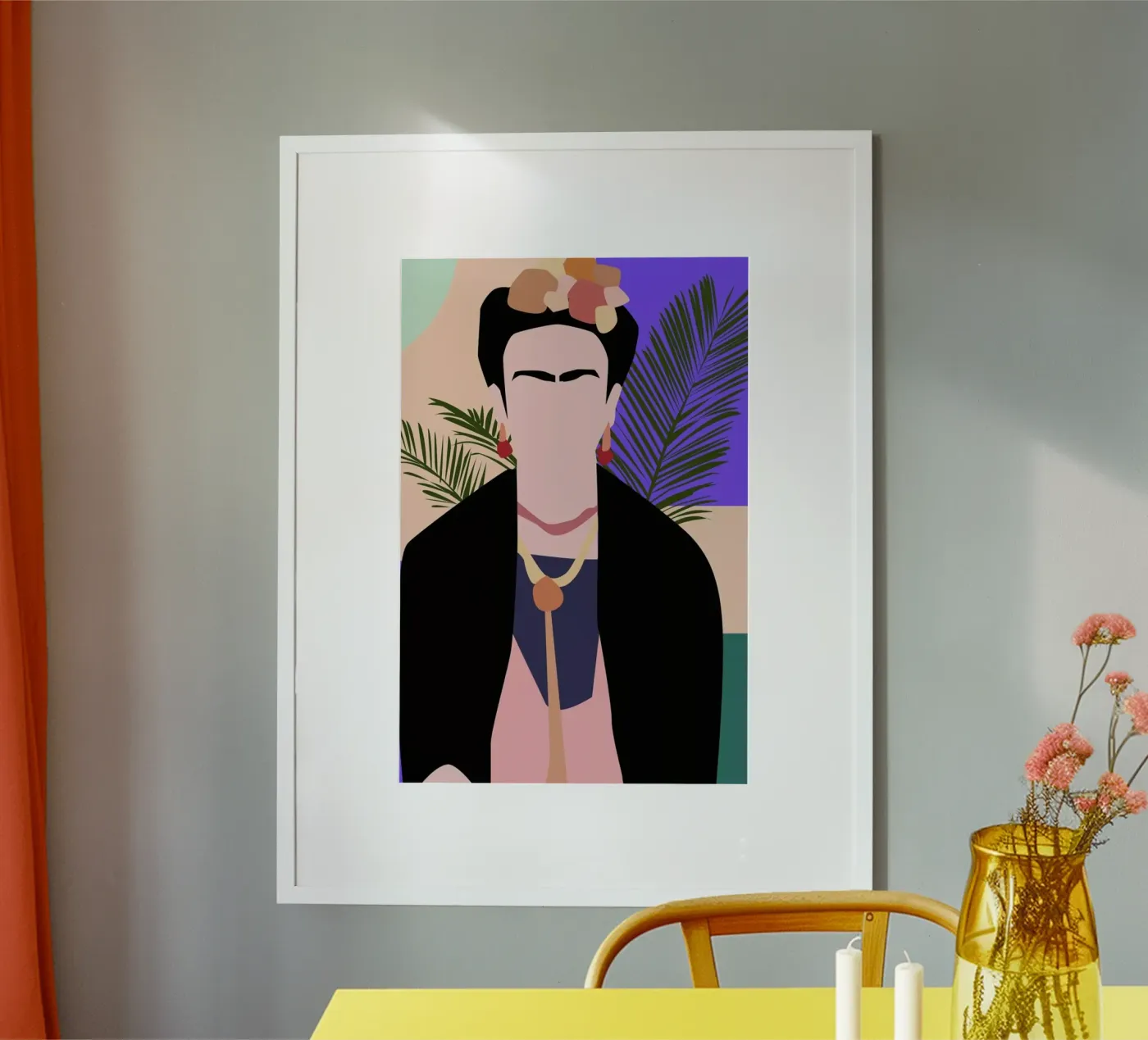 Frida 2 poster by Helena Ravenne