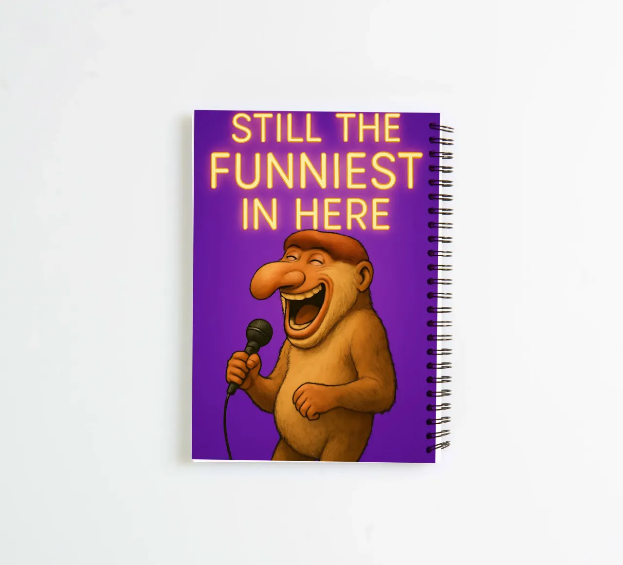Funny Proboscis Monkey Meme diario ad anelli da Funny Humor Art