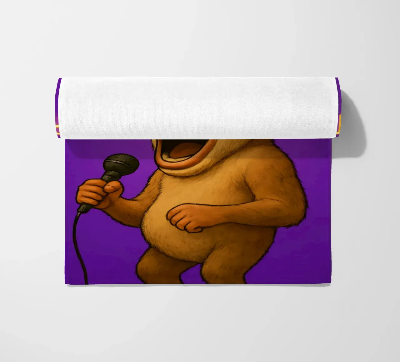 Funny Proboscis Monkey Meme telo mare da Funny Humor Art
