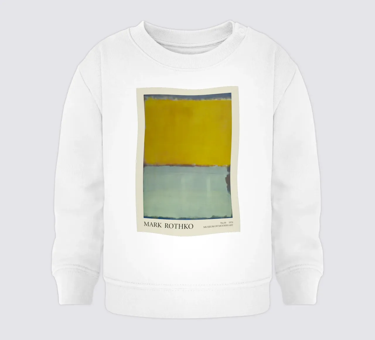 Mark Rothko n. 10 1970 felpa neonato da Spencershop
