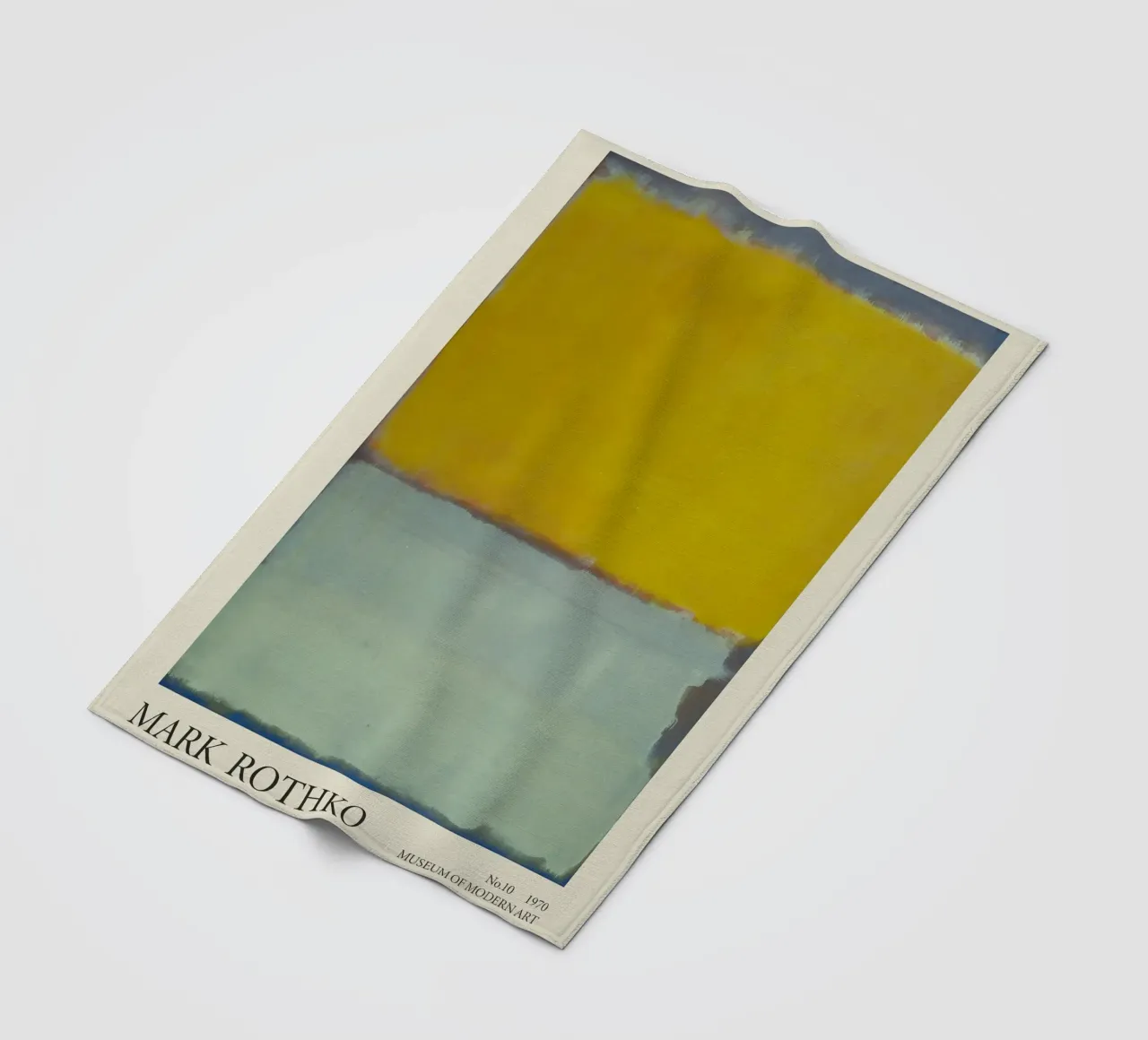 Mark Rothko n. 10 1970 coperta in pile da Spencershop