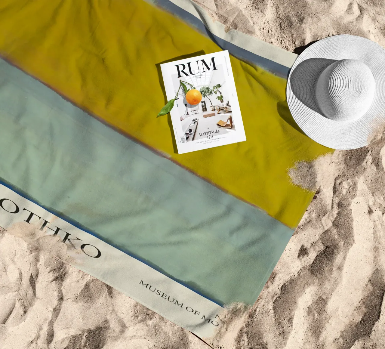 Mark Rothko n. 10 1970 telo mare da Spencershop