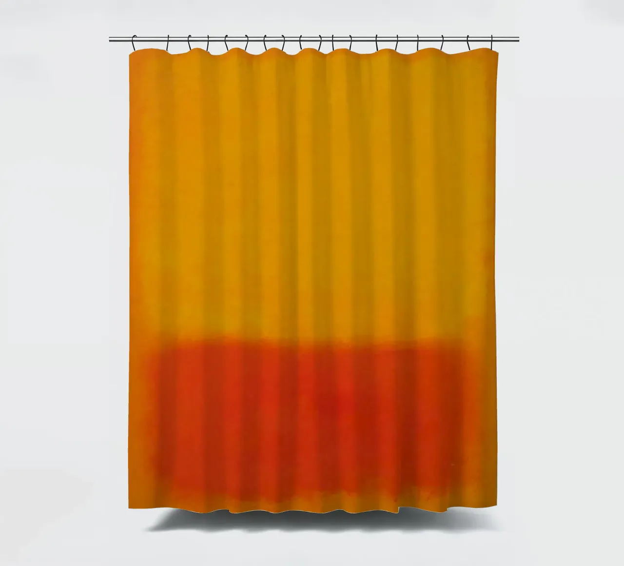Mark Rothko Arancione Scuola del colore di Washington 1956 tenda da doccia da Spencershop
