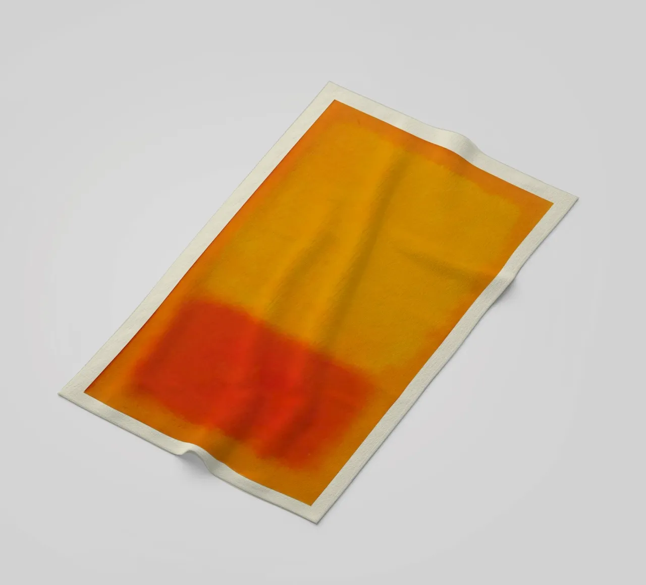 Mark Rothko Arancione Scuola del colore di Washington 1956 telo mare da Spencershop