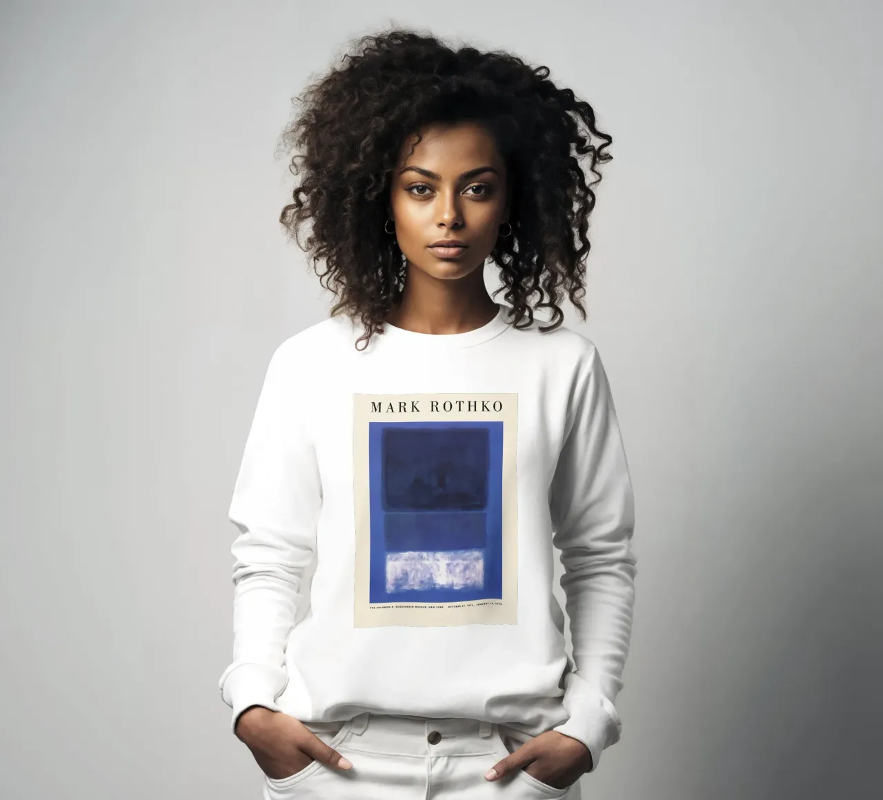 Retrospectiva de Mark Rothko Azul sudadera de Spencershop