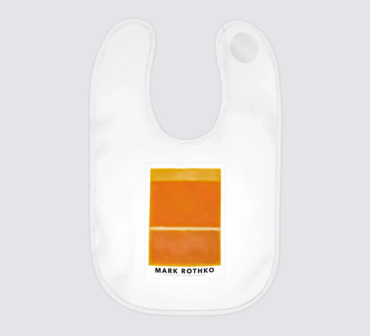 Mark Rothko Arancione Giallo Zafferano 1957 bavaglino da Spencershop