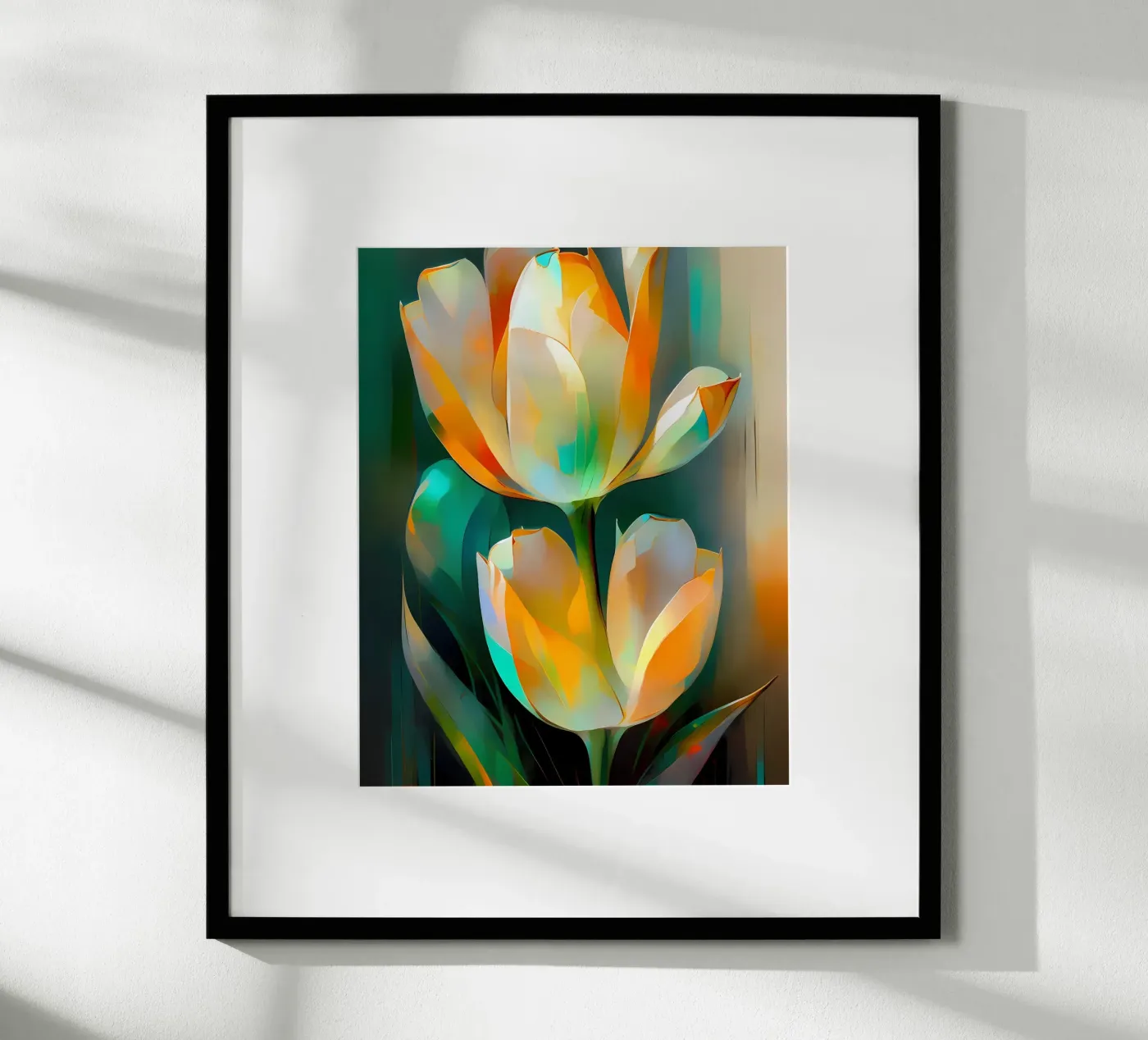 Glasblumen poster by kosinsart.gallery1