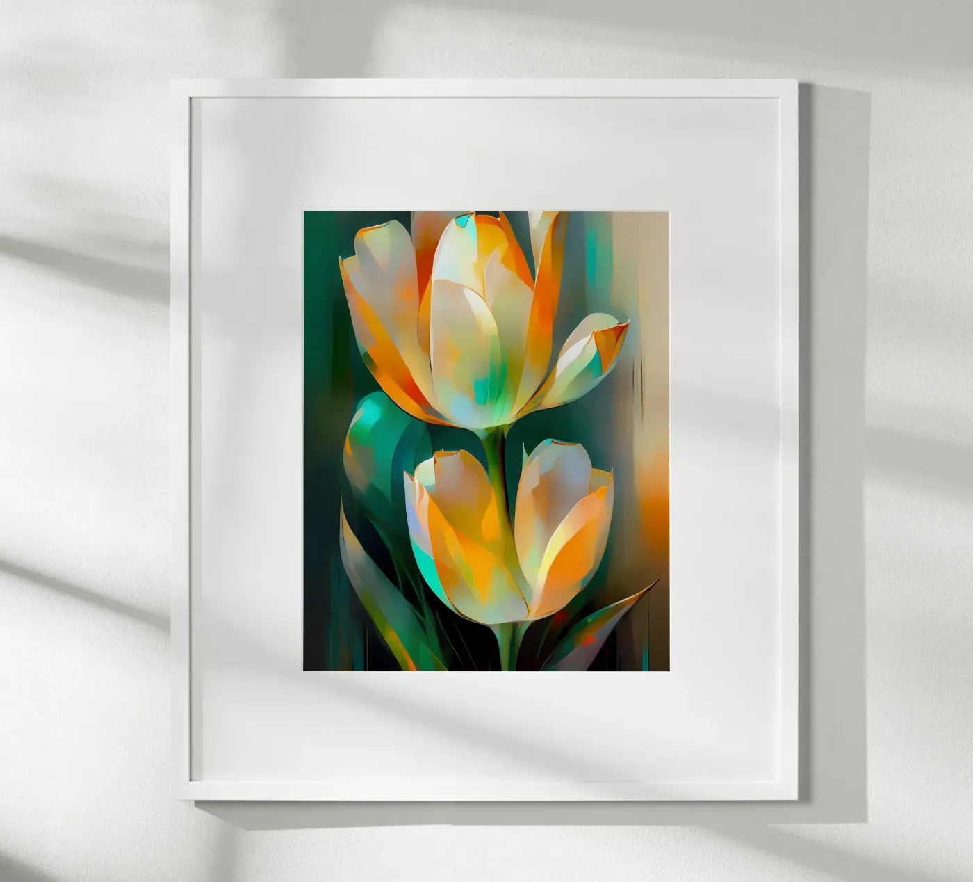 Glasblumen poster by kosinsart.gallery1