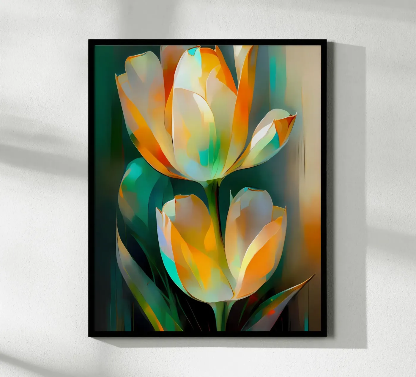 Glasblumen poster by kosinsart.gallery1
