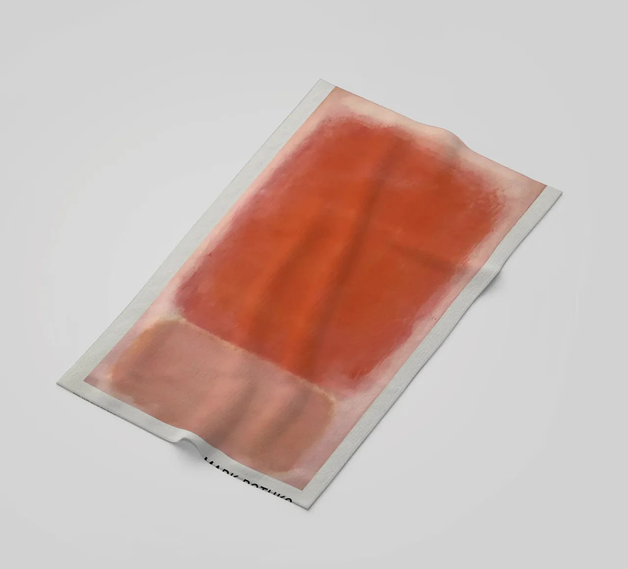 Mark Rothko Rosso e rosa su rosa telo mare da Spencershop
