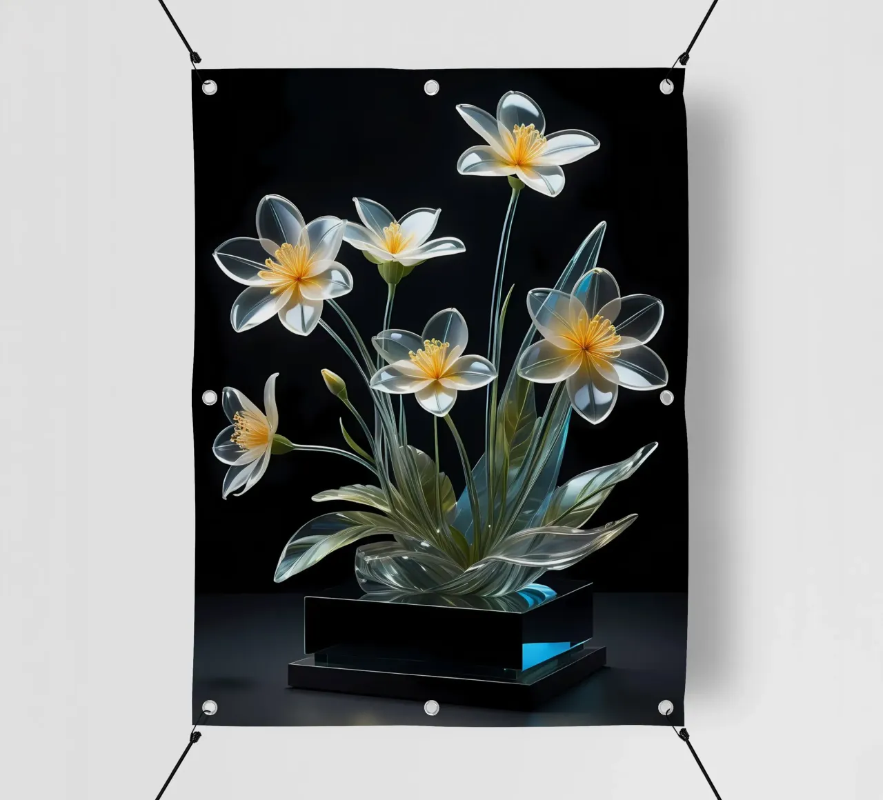 Blumen Gesteck Transparent telo in pvc da kosinsart.gallery